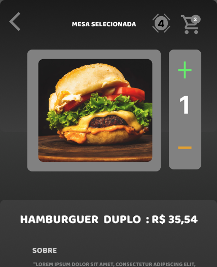 App de comanda simples